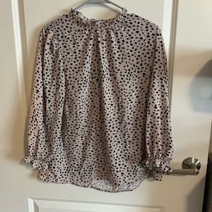 Spotted blouse